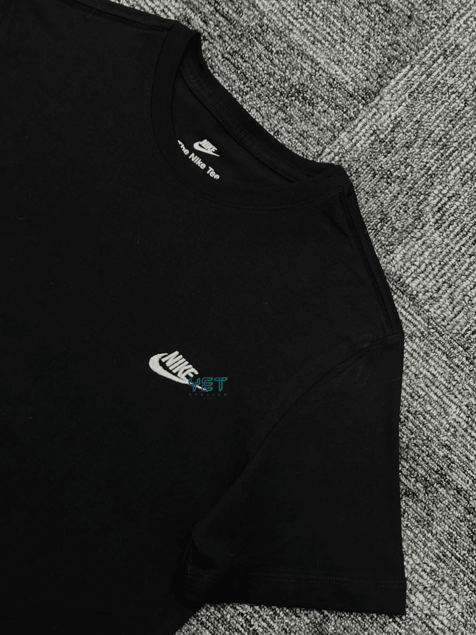 Club Fleece Tişört - Siyah
