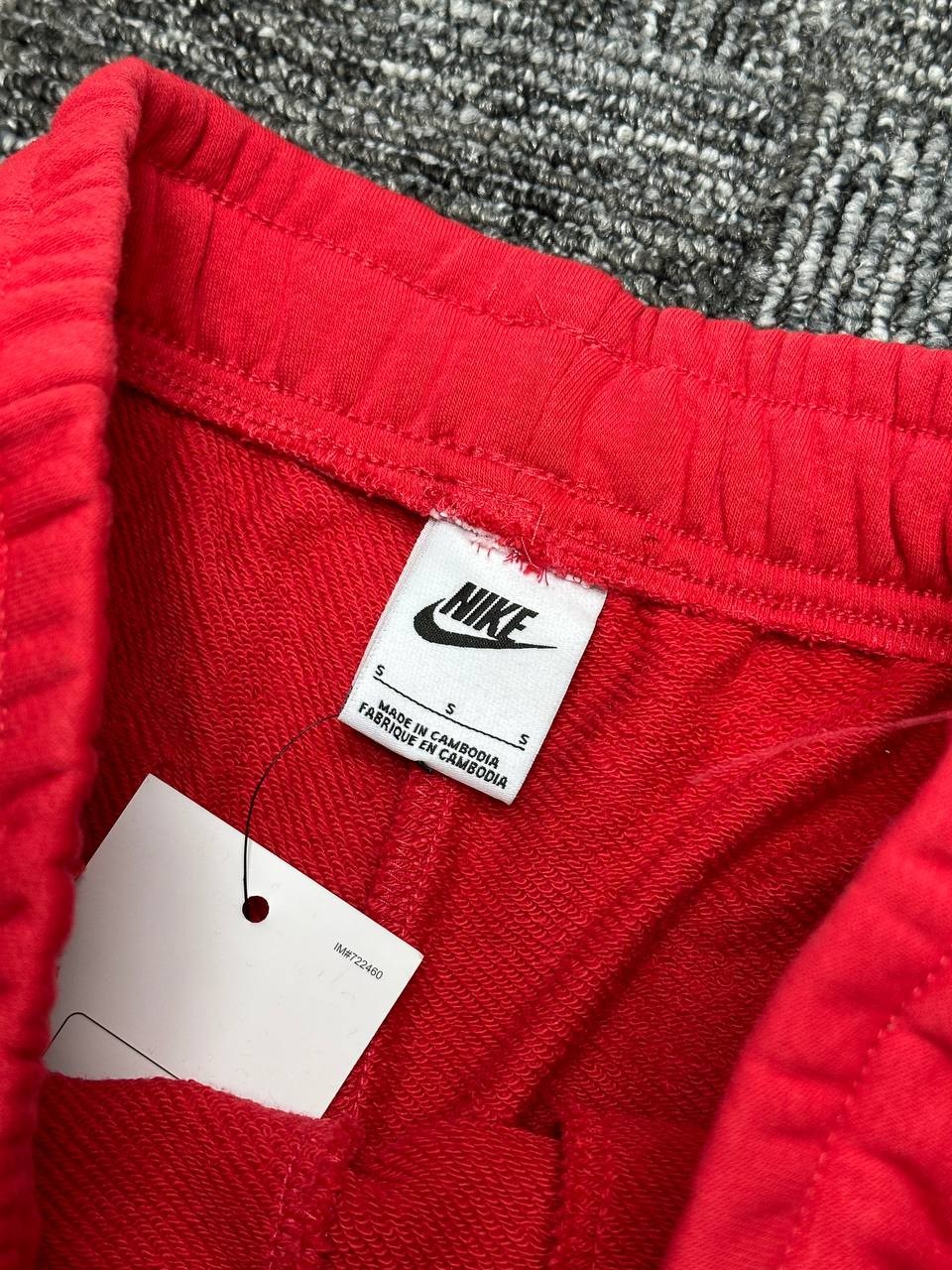 Club Fleece Şort - Kırmızı