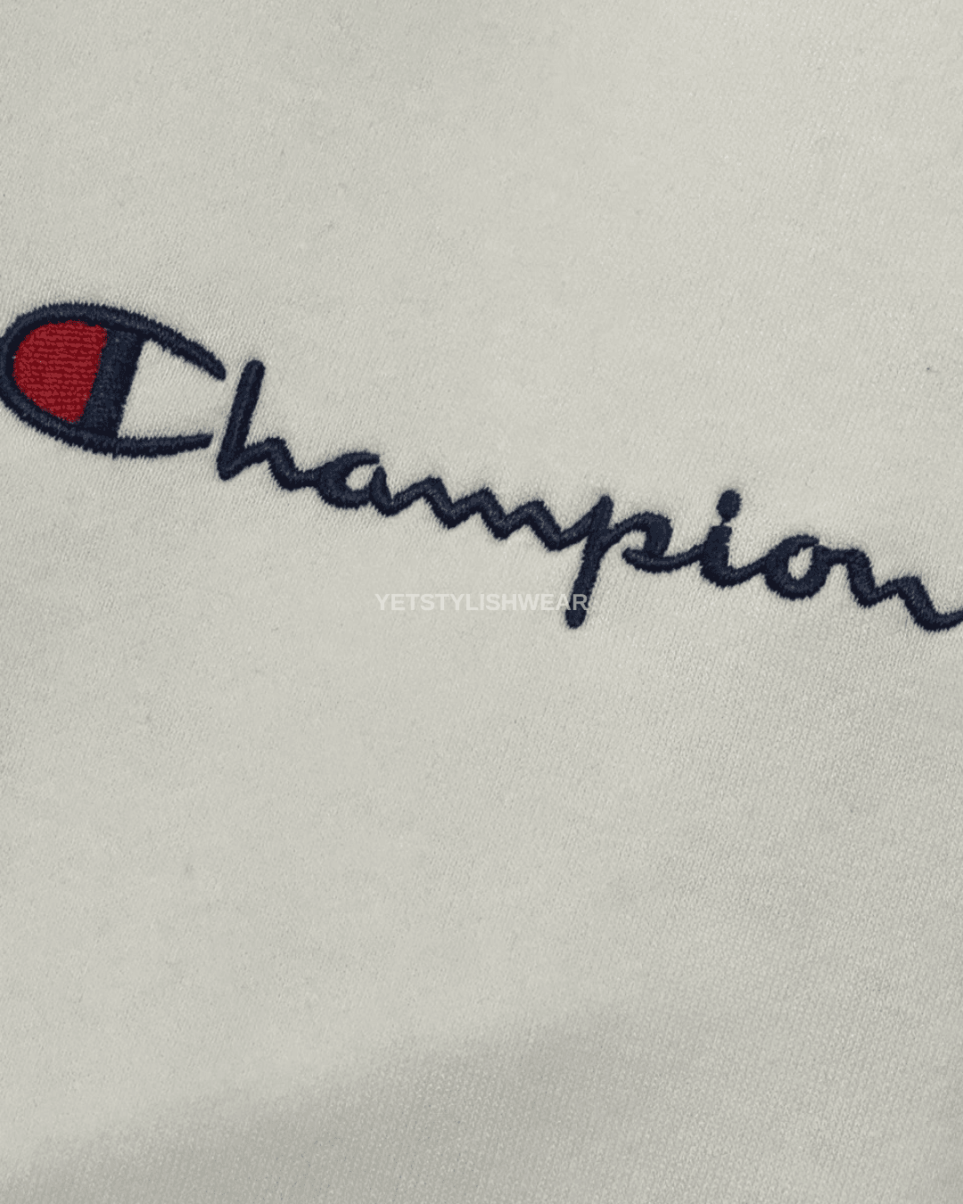 Small Script Logo Fleece Eşofman Altı - Ekru Beyaz