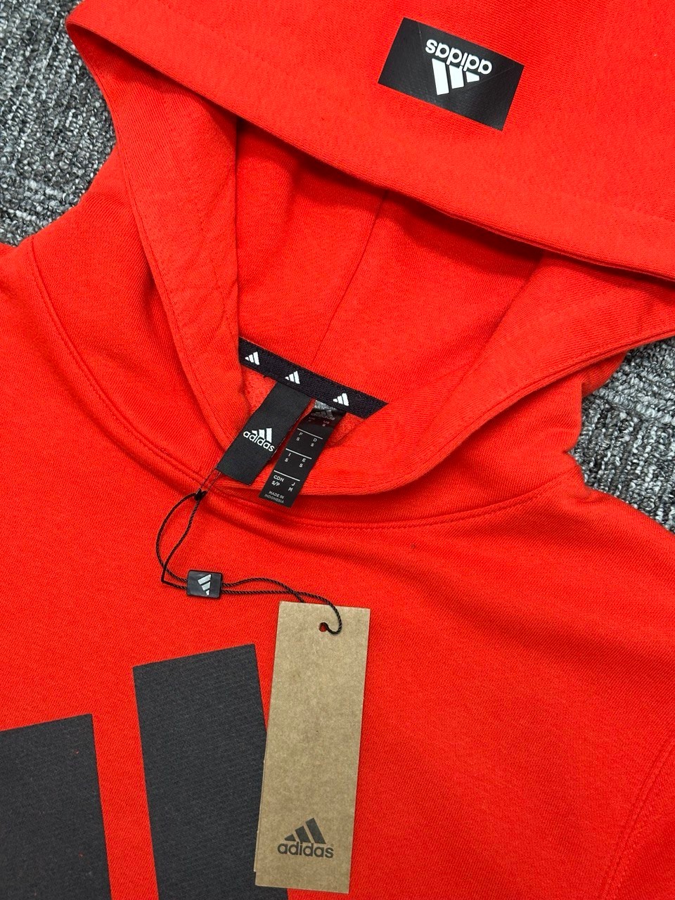 Sportswear Future Icons Logo Fleece Graphic Hoodie - Kırmızı