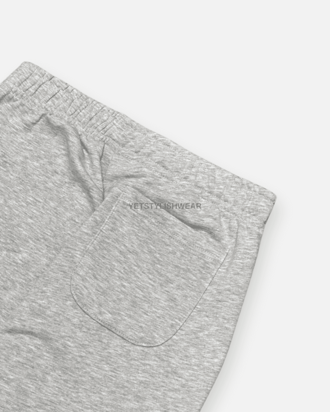 Small Script Logo Fleece Eşofman Altı - Gri Melanj