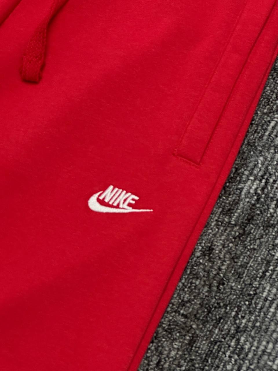 Club Fleece Şort - Kırmızı