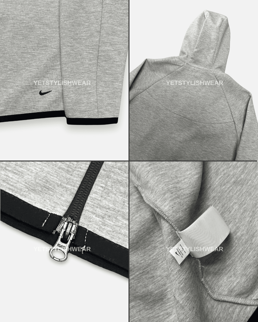 Tech Fleece 5.th Gen. Hırka - Gri Melanj