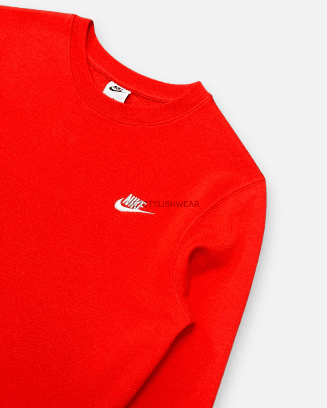 Club Fleece Sweatshirt - Kırmızı
