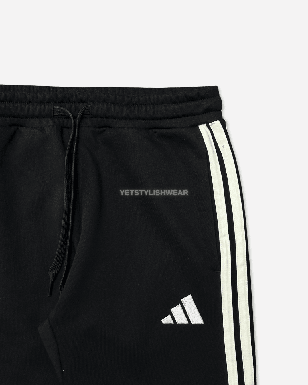 Essentials 3-Stripes Fleece Eşofman Altı