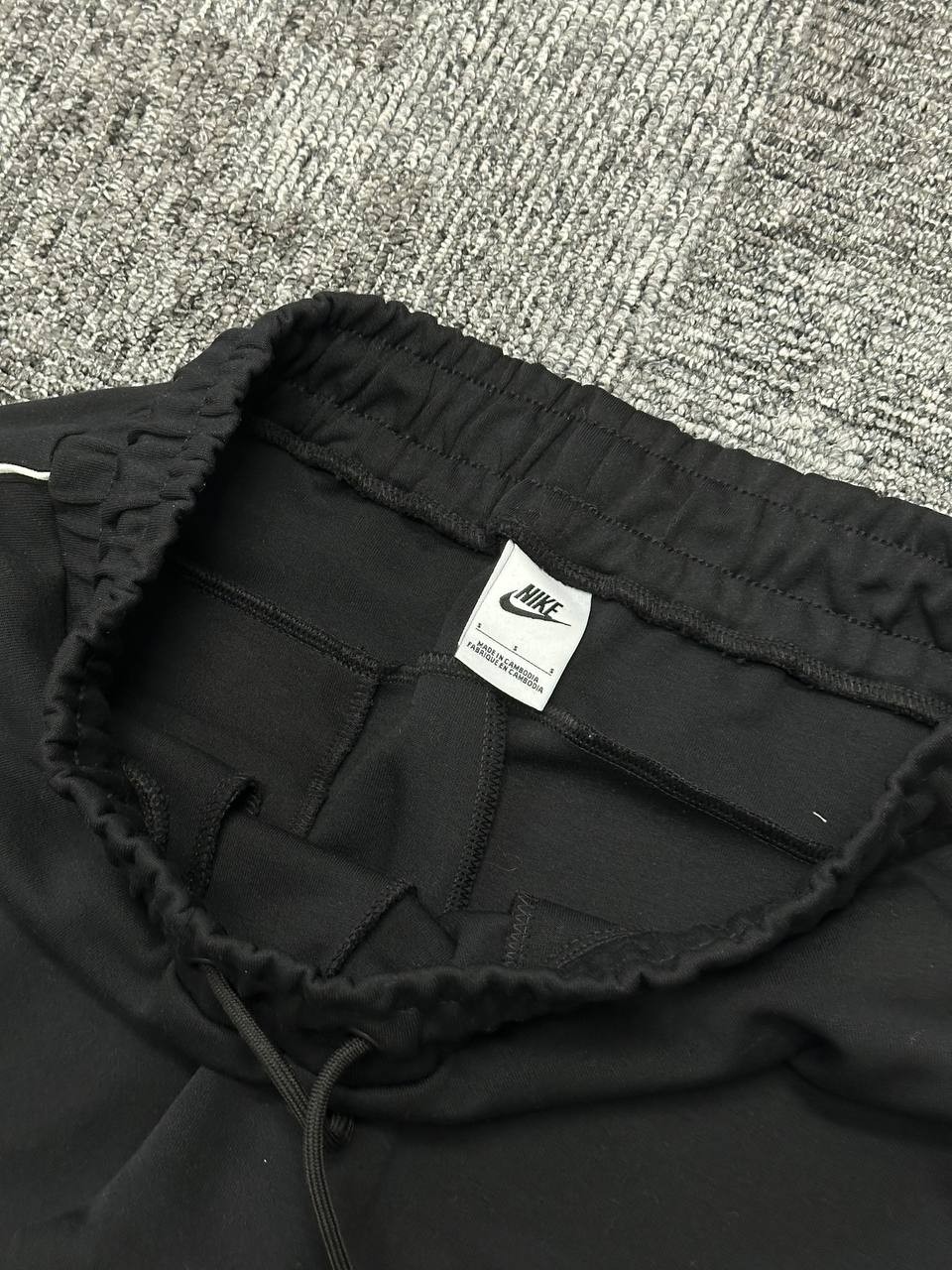 Swoosh Fleece HZ Eşofman Altı - Siyah