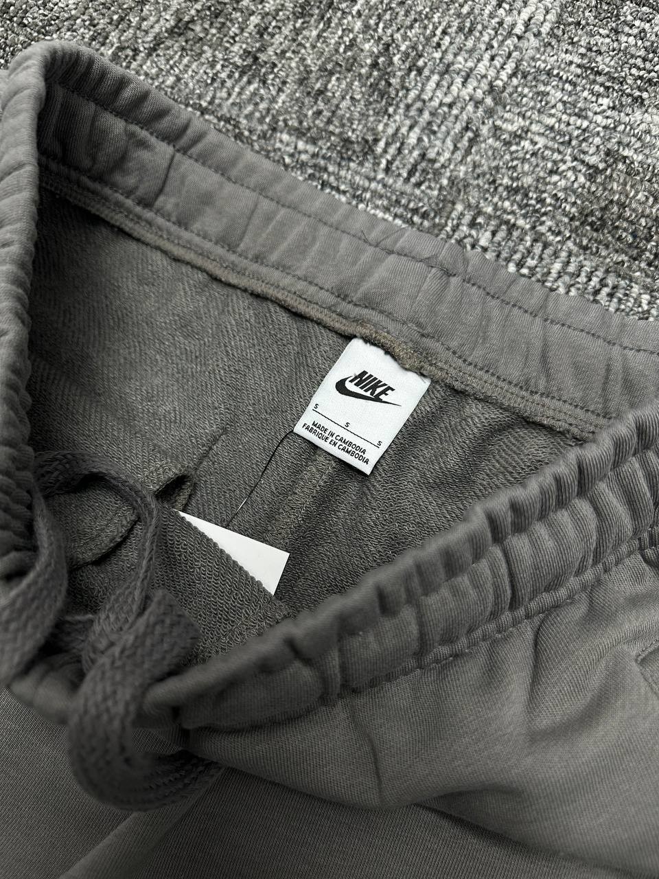 Club Fleece Şort - Füme