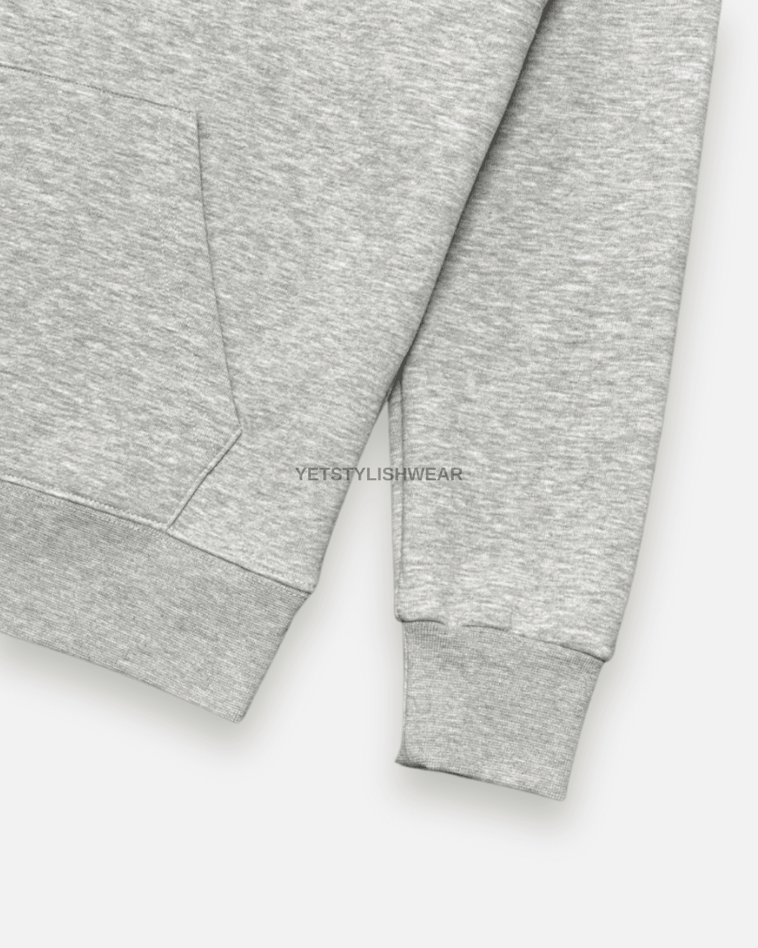 Club Fleece Hoodie - Gri Melanj