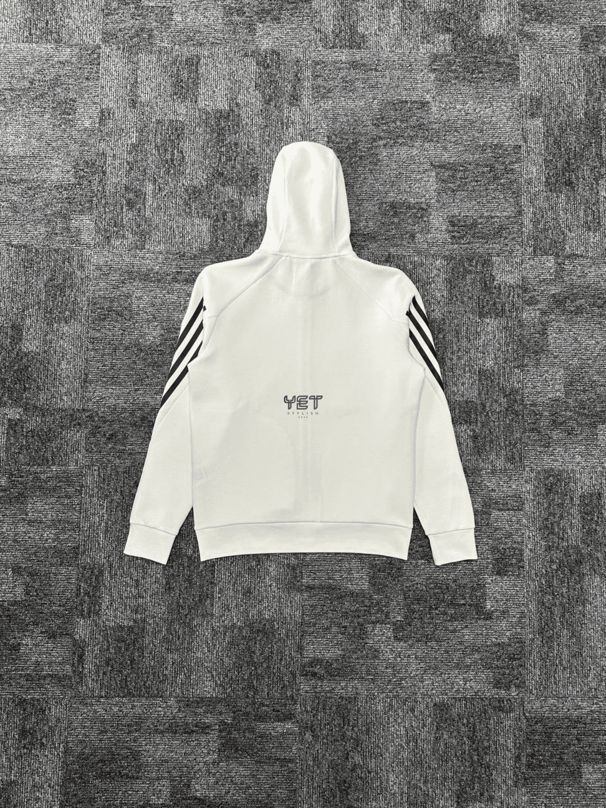 Future Icon 3-Stripes Hırka - Ekru Beyaz