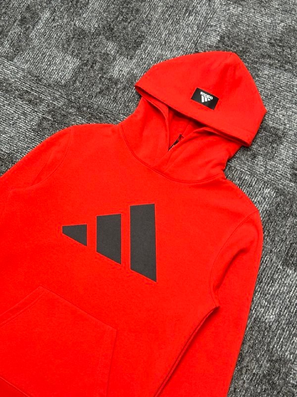 Sportswear Future Icons Logo Fleece Graphic Hoodie - Kırmızı