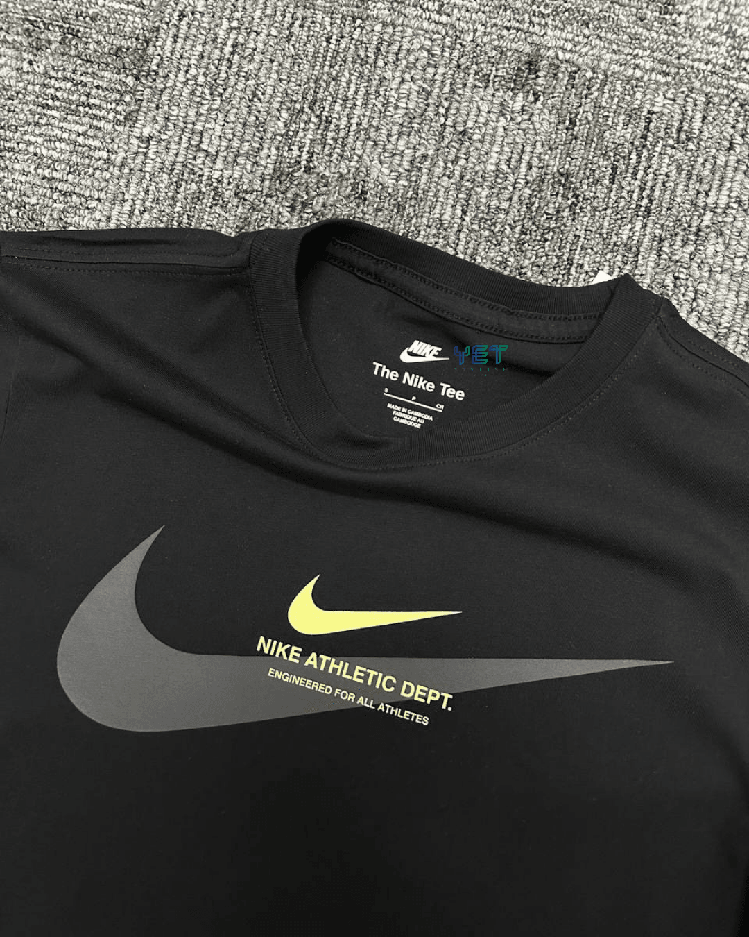 Sportswear Graphic Tişört - Siyah