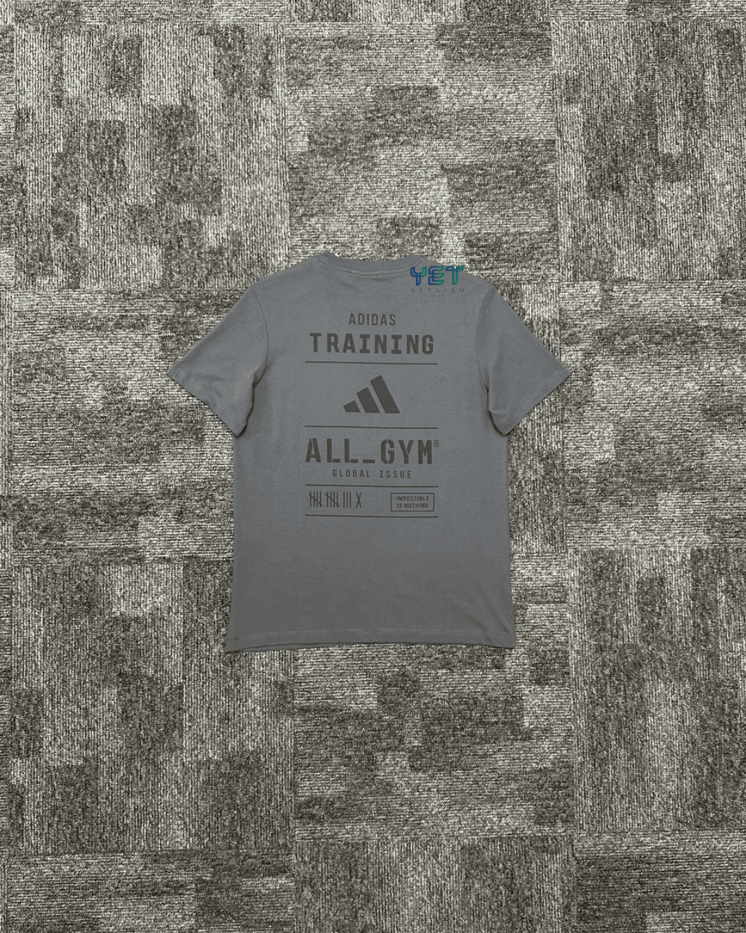 All-Gym Category Graphic Tişört - Füme