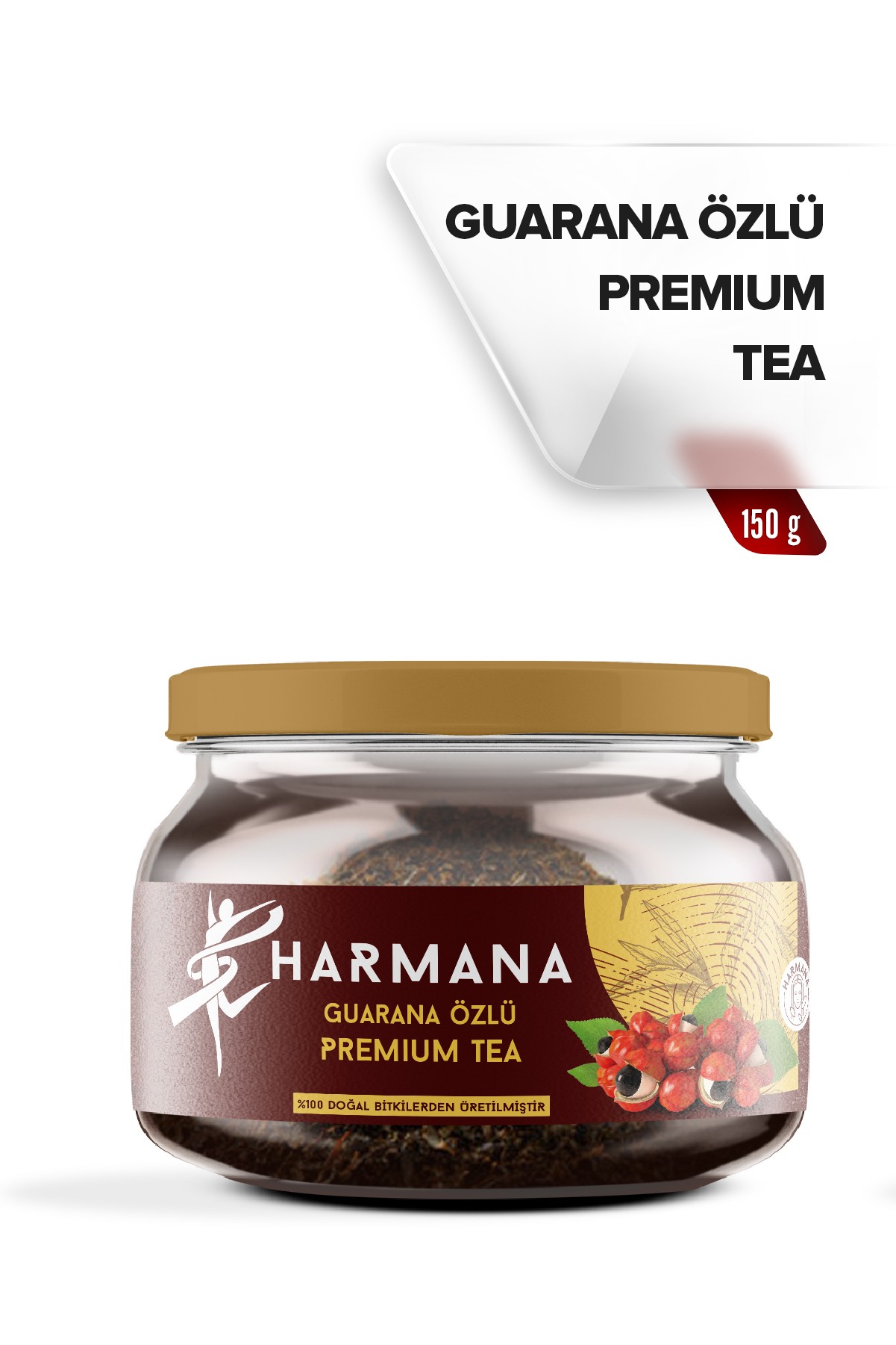 Guarana Özlü Premium  Tea 2 Aylık Kullanım 150 Gr