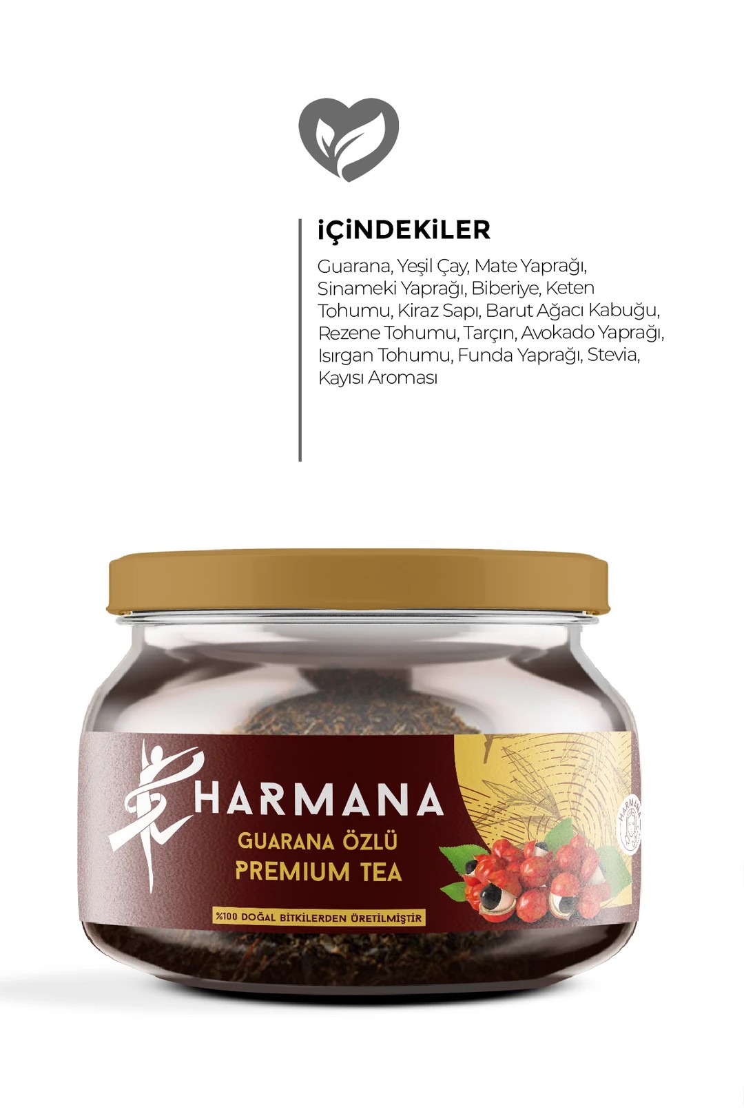 Guarana Özlü Premium Tea 2 Aylık Kullanım 150 Gr
