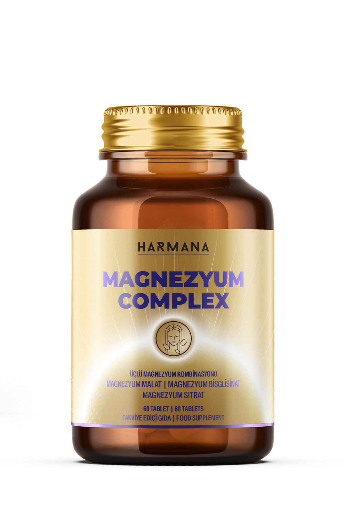 Magnezyum Complex (Bisglisinat, Sitrat, Malat)60 Tablet