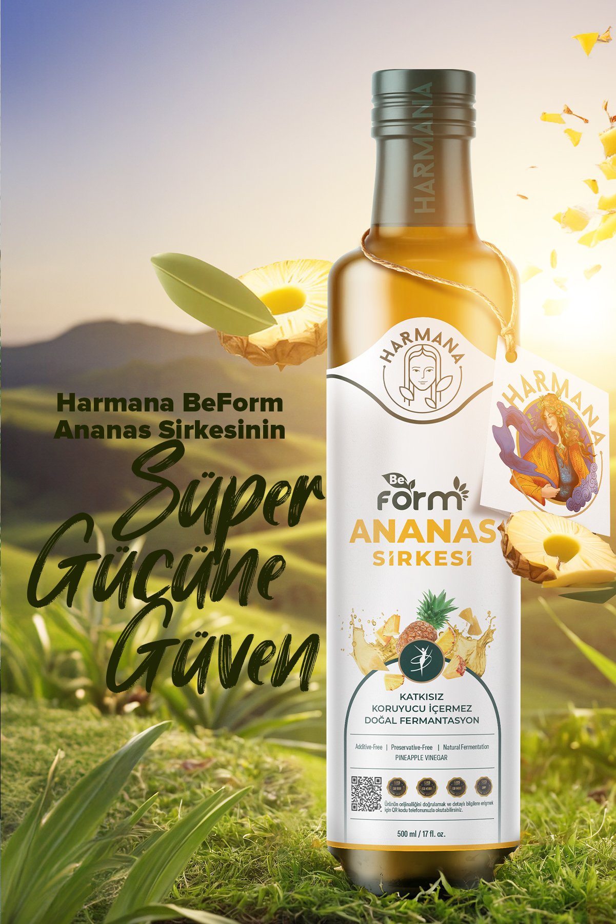 Beform - Ananas Sirkesi 500 ml