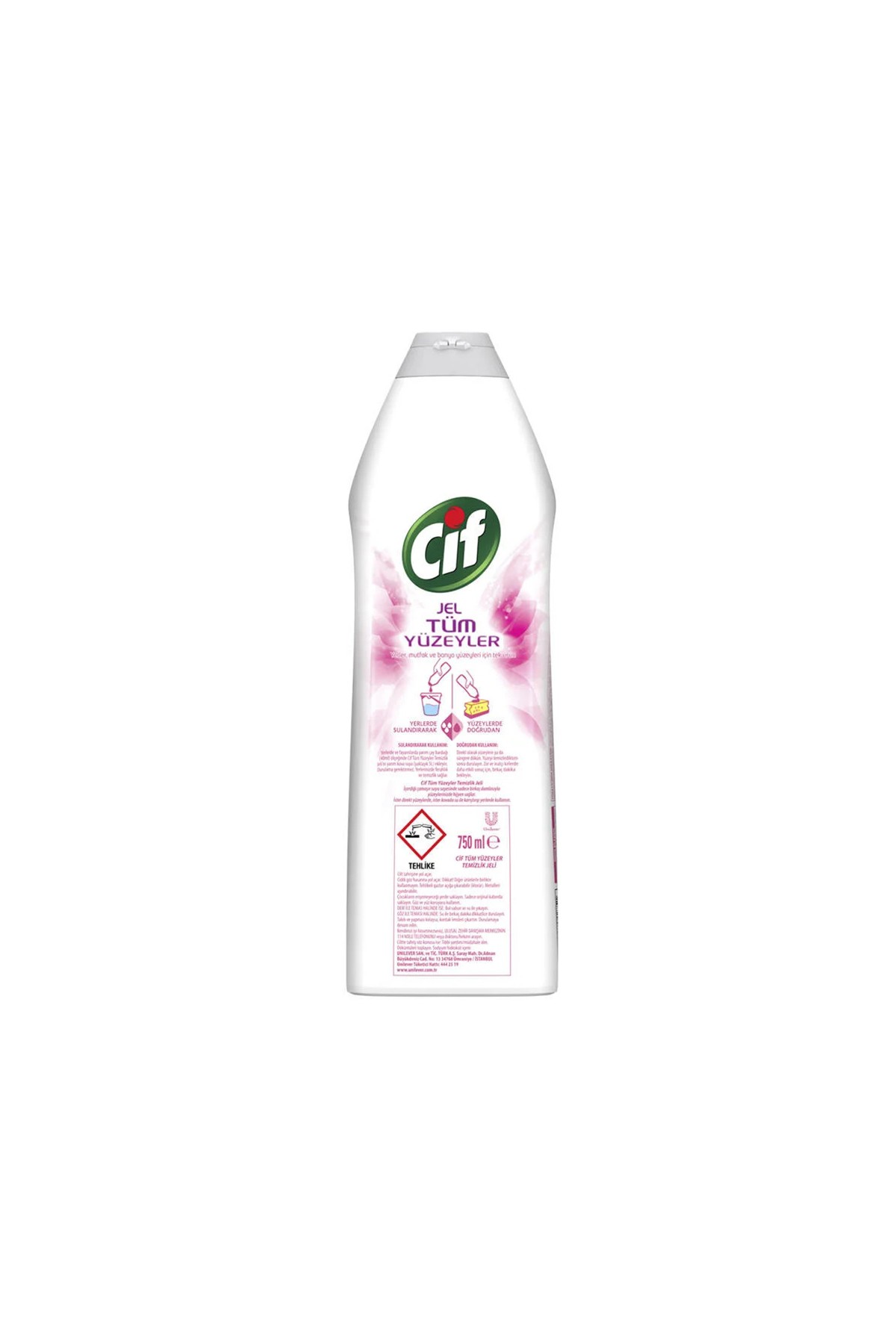 Cif Jel Tüm Yüzeyler Çiçek Ferahlığı 750 ML