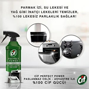 Cif Perfect Power Yağ Çözücü Sprey Ocak & Fırın 435 ml