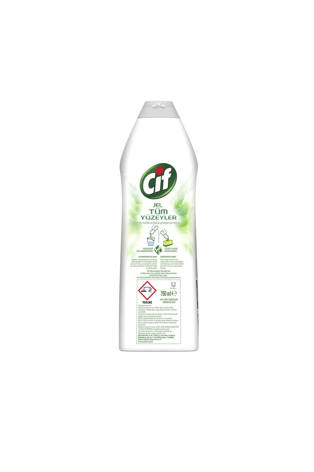 Cif Jel Tüm Yüzeyler Bahar Ferahlığı 750 ML