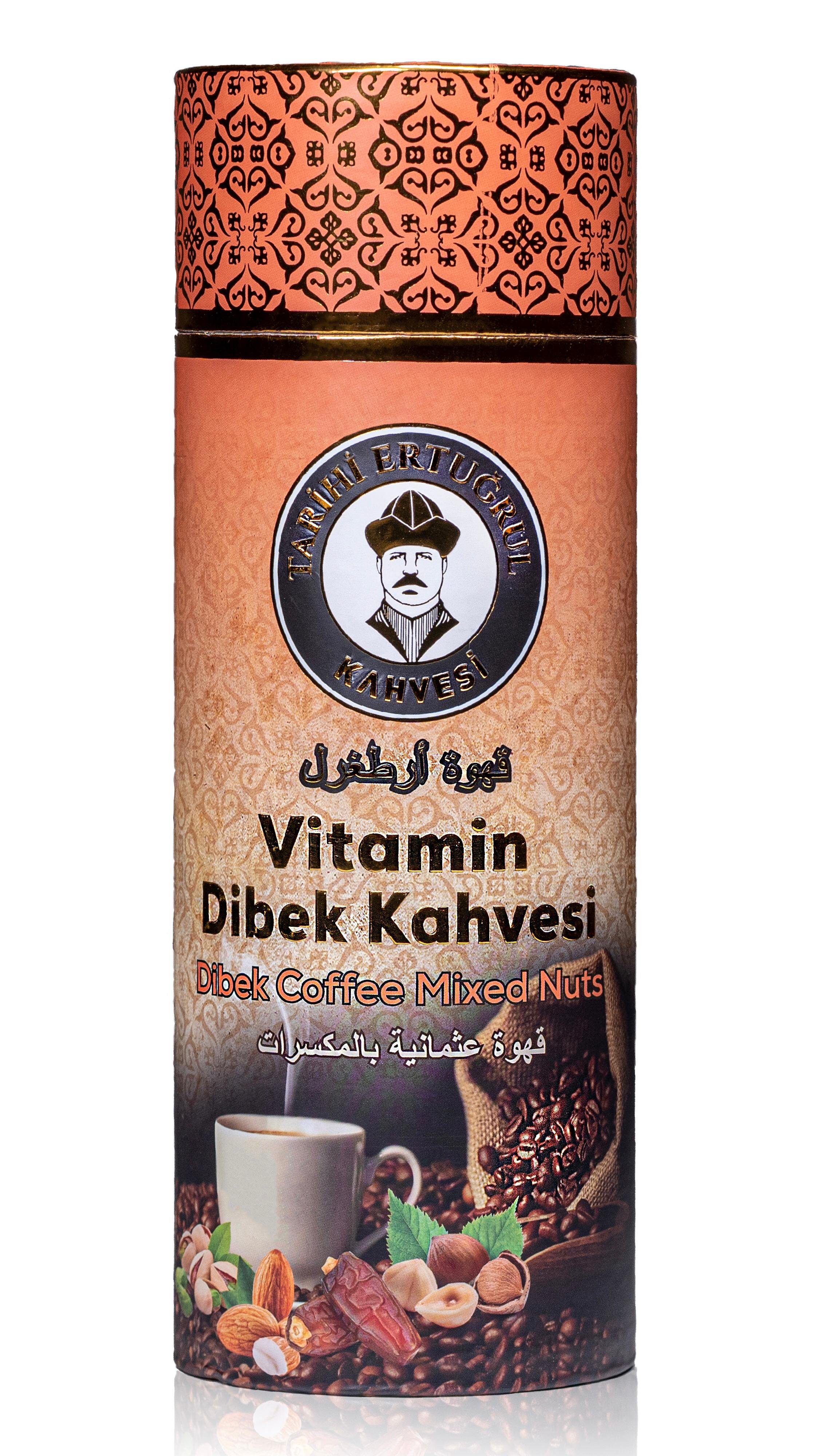 Vitamin Dibek Kahvesi Silindir Kutu 1000 gr