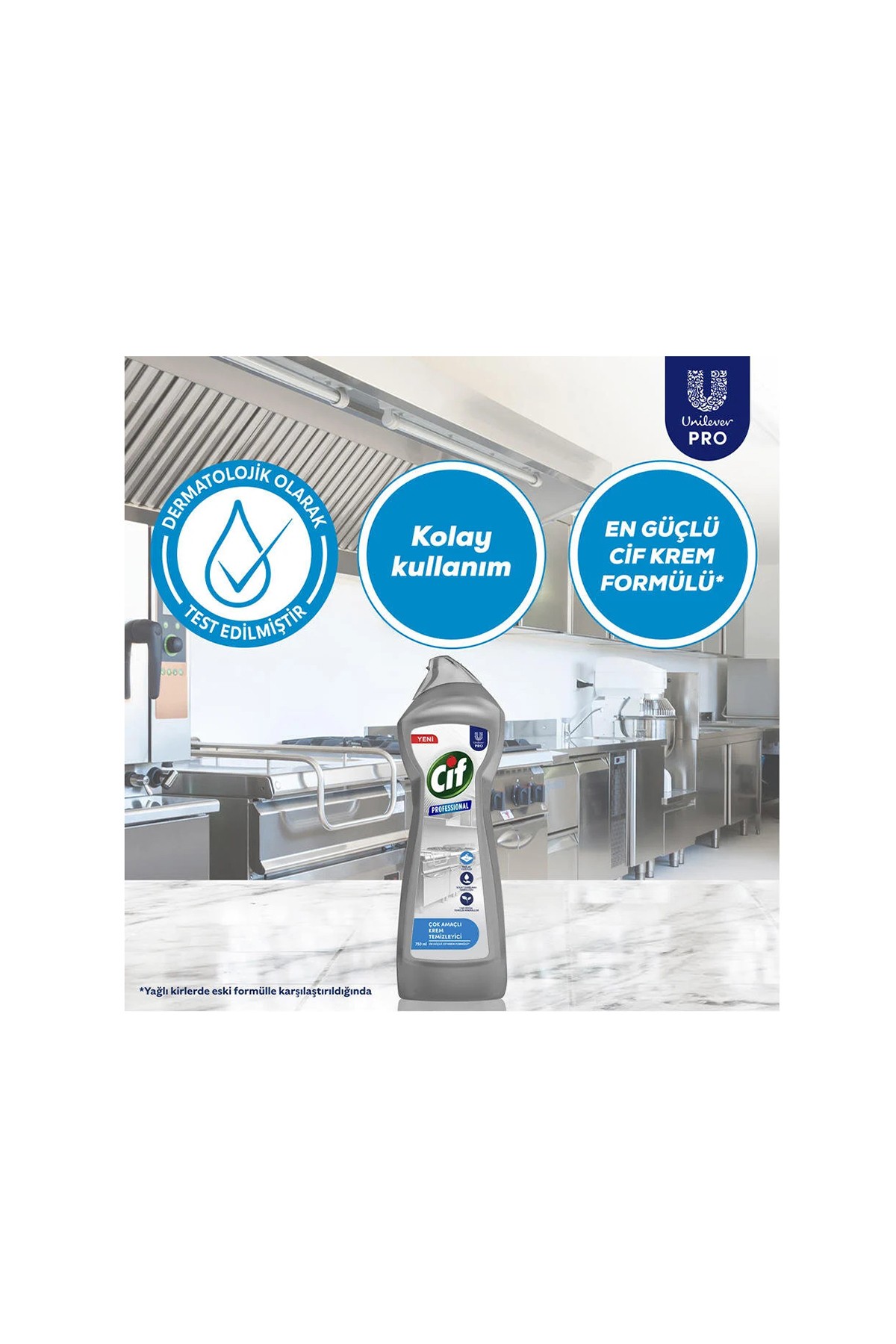 Cif Professional Krem Temizleyici 750 ml