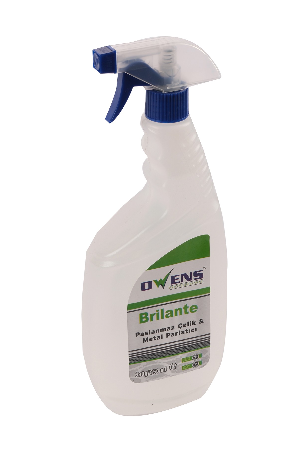 Owens Brilante Paslanmaz&Çelik Parlatıcısı 750ml