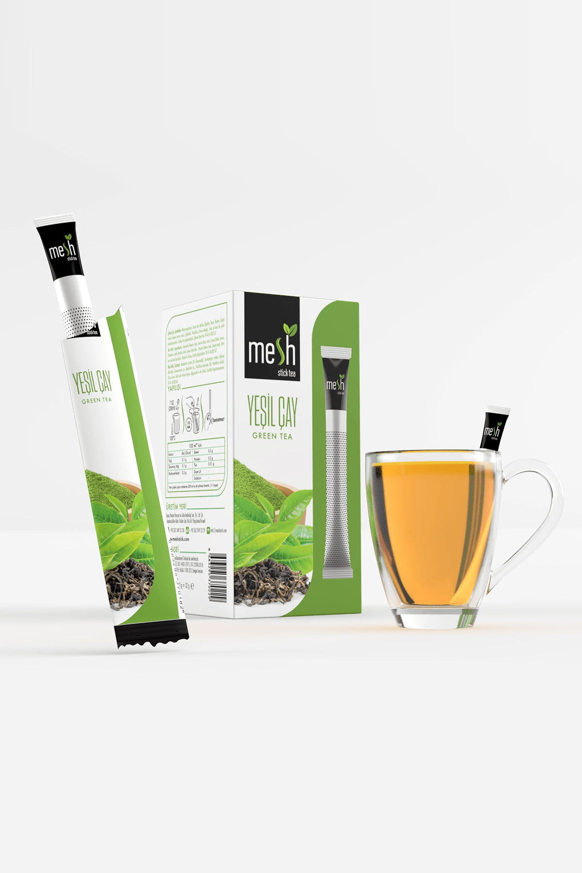 Mesh Stick Yesil Çay