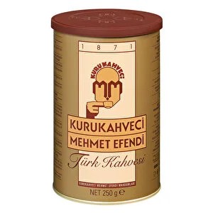 Kurukahveci Mehmet Efendi Türk Kahvesi Teneke Kutu 250 gr