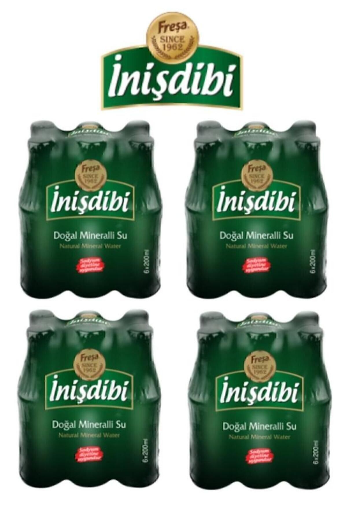 Inişdibi Doğal Maden Suyu 200ml 24'lü