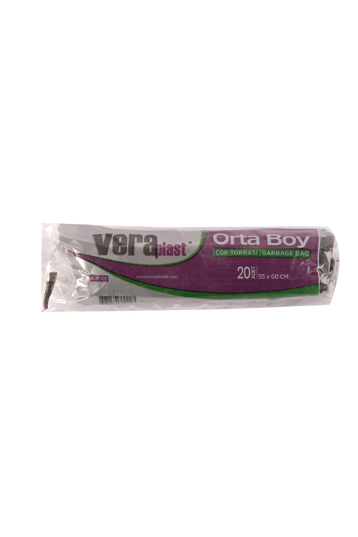 Vera Orta Boy Çöp Torbası 55x60 5'li