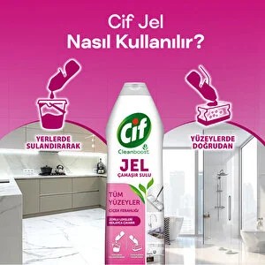 Cif Jel Tüm Yüzeyler Çiçek Ferahlığı 750 ML