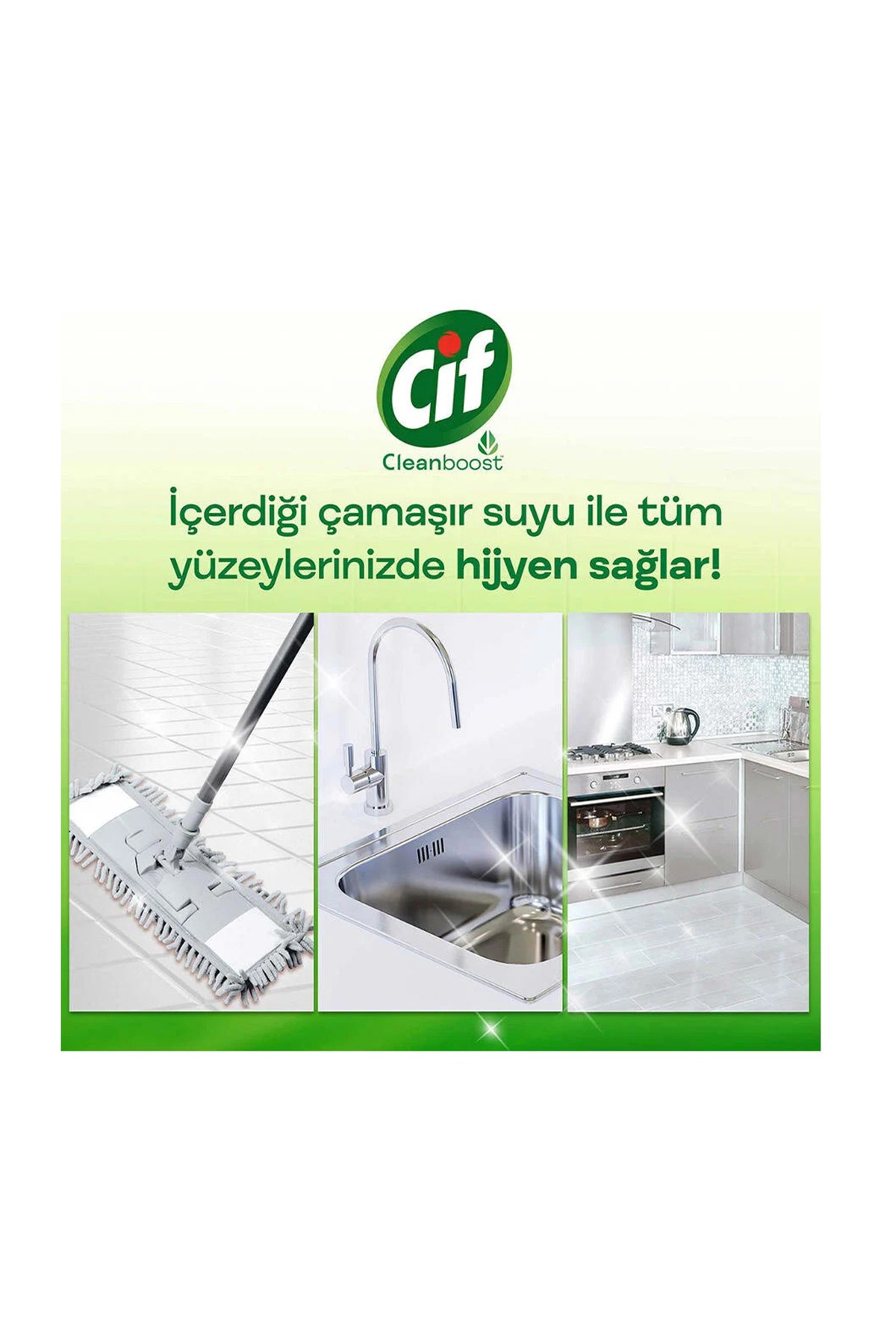 Cif Jel Tüm Yüzeyler Bahar Ferahlığı 750 ML