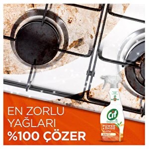 Cif Power & Shine Yağ Çözücü Mutfak Spreyi 750 ml