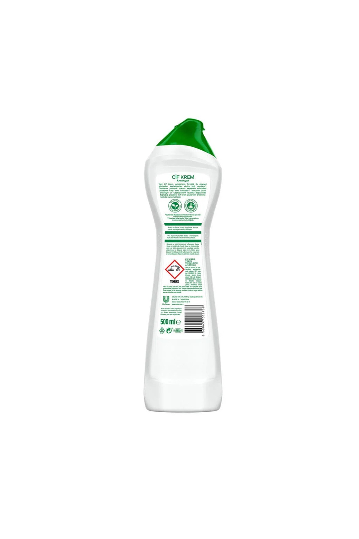 Cif Krem Amonyaklı Yüzey Temizleyicisi 500 ML