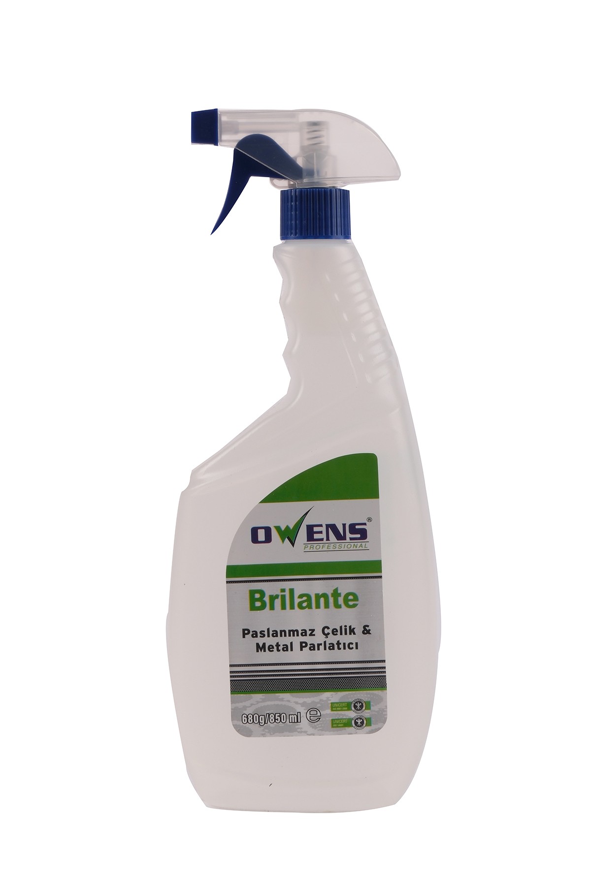 Owens Brilante Paslanmaz&Çelik Parlatıcısı 750ml