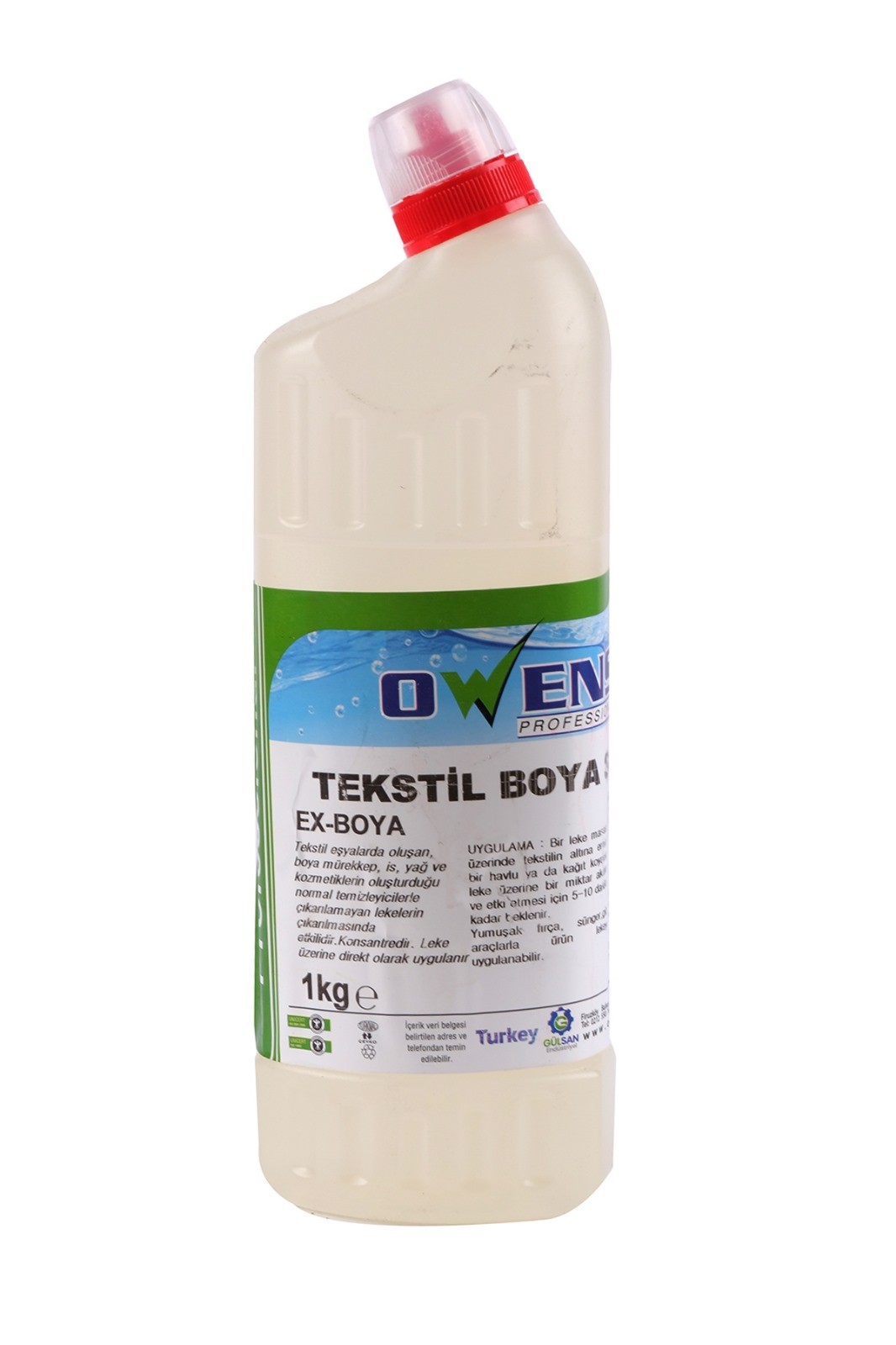 Owens Tekstil Boya Sökücü 1kg