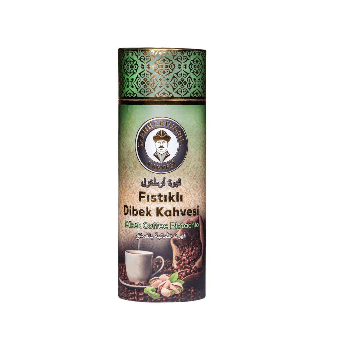 Fıstıklı Dibek Kahvesi Silindir Kutu 1000 gr