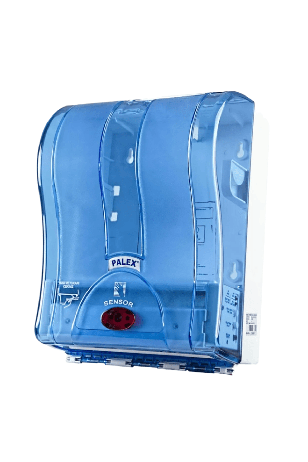 Palex Sensörlü Kağıt Havlu Dispenseri 21 cm – Mavi