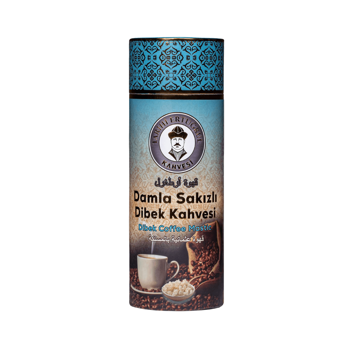 Damla Sakızlı Dibek Kahvesi Silindir Kutu 1000 gr
