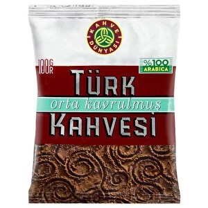 Kahve Dünyası Orta Kavrulmuş Türk Kahvesi 100 gr