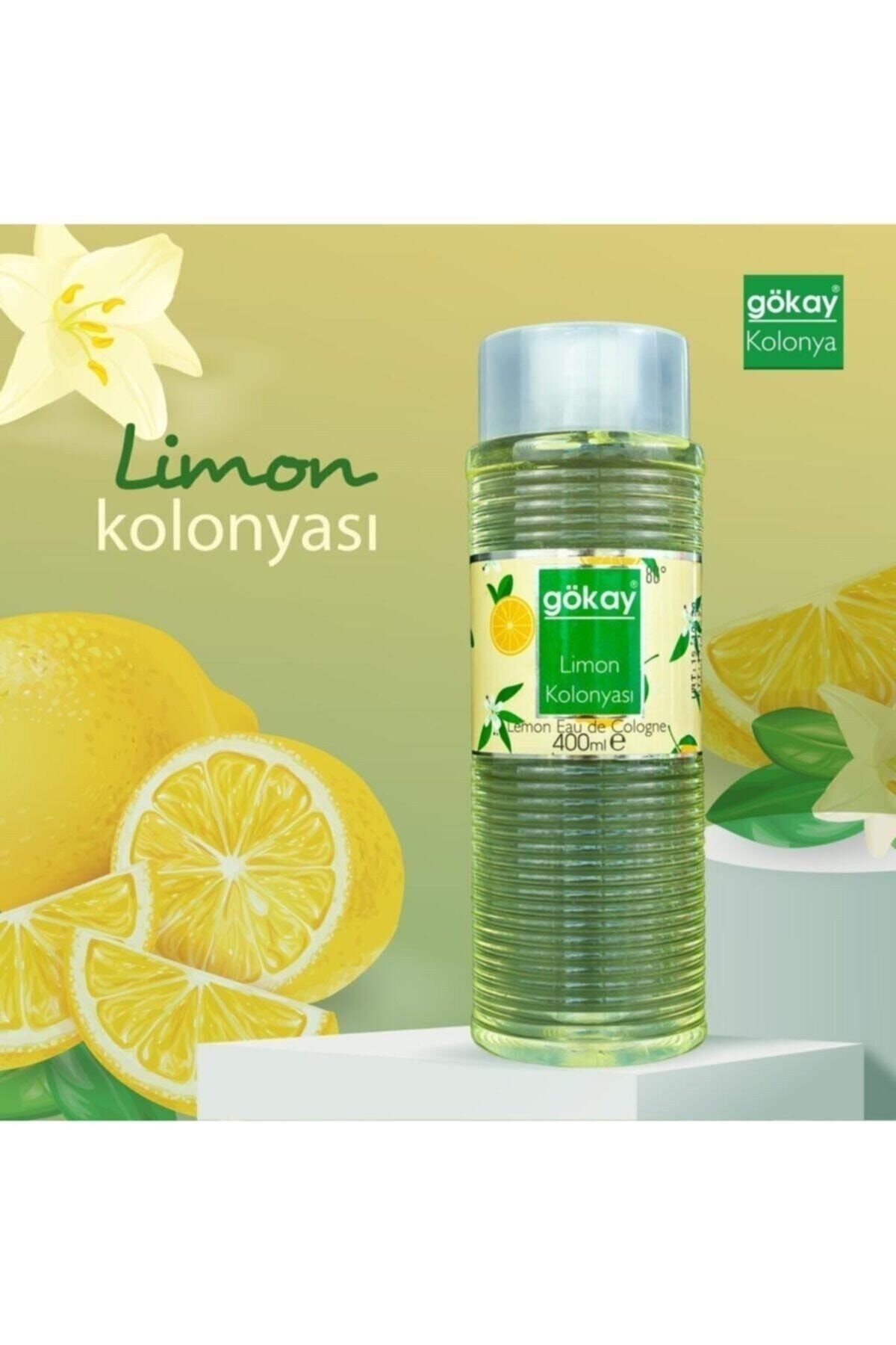 Gökay Limon Kolonyası 80 Derece 400 Ml