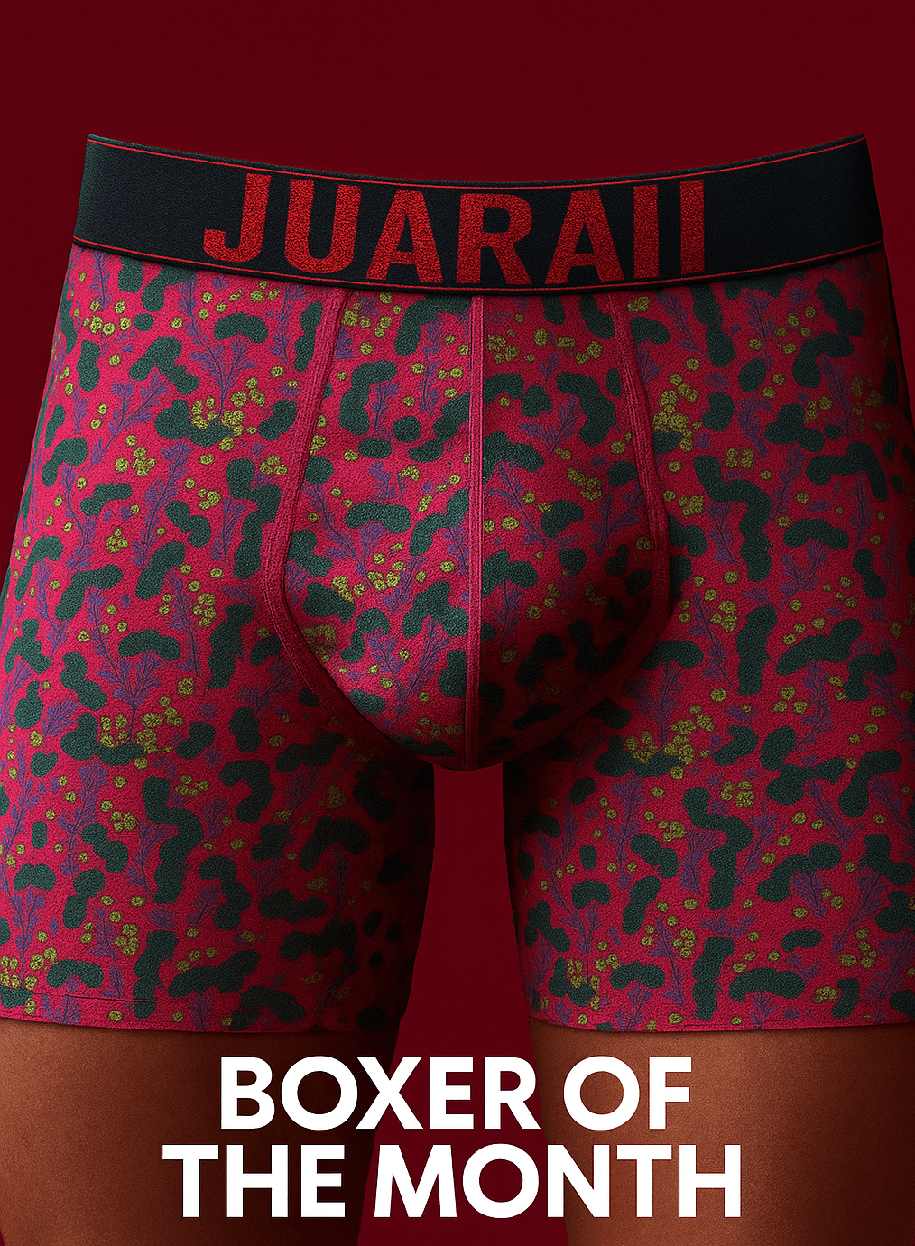 Desenli Erkek Boxer Modelleri Renkli Erkek Boxer Yavruağzı Çiçek