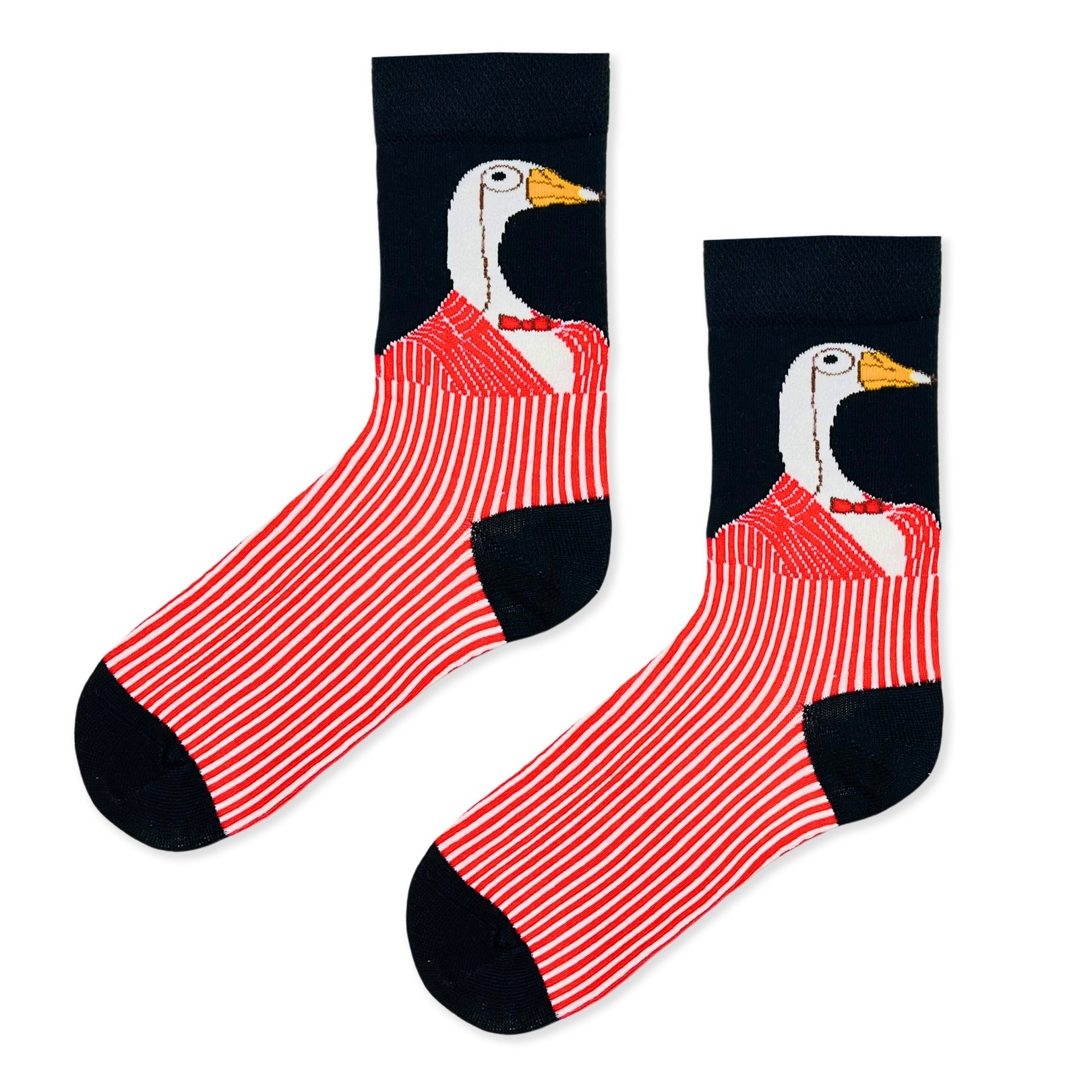Hayvan Figürlü Gözlüklü Desenli Renkli Soket Çorap