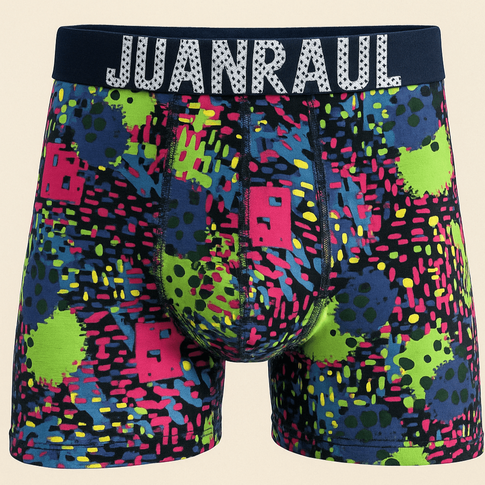 Desenli Erkek Boxer Modelleri Renkli Erkek Boxer Batik Renkler