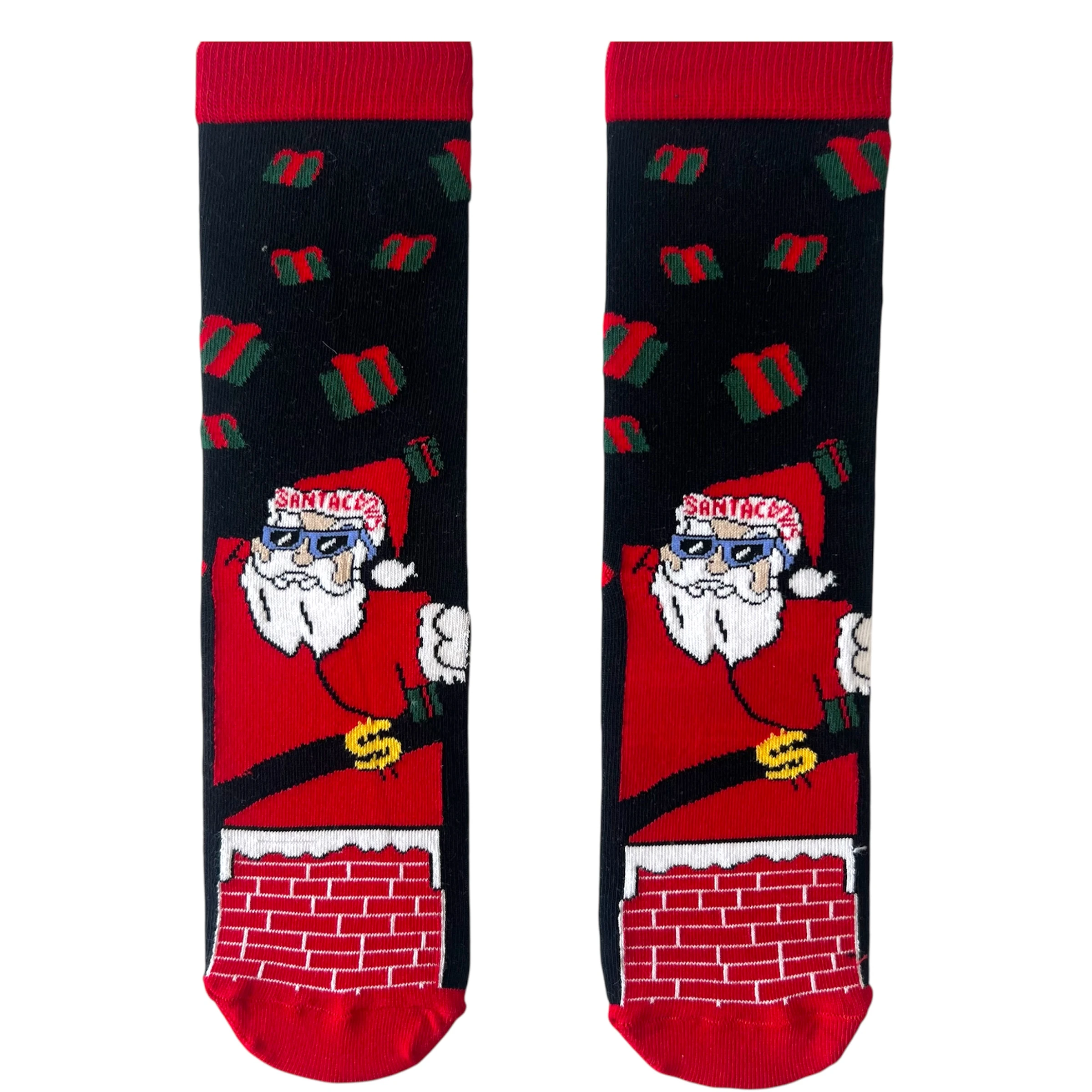 Yılbaşı Seti Yeni Yıl Çorap Hediyeleri 3'lü Paket Yılbaşı Çorapları 3