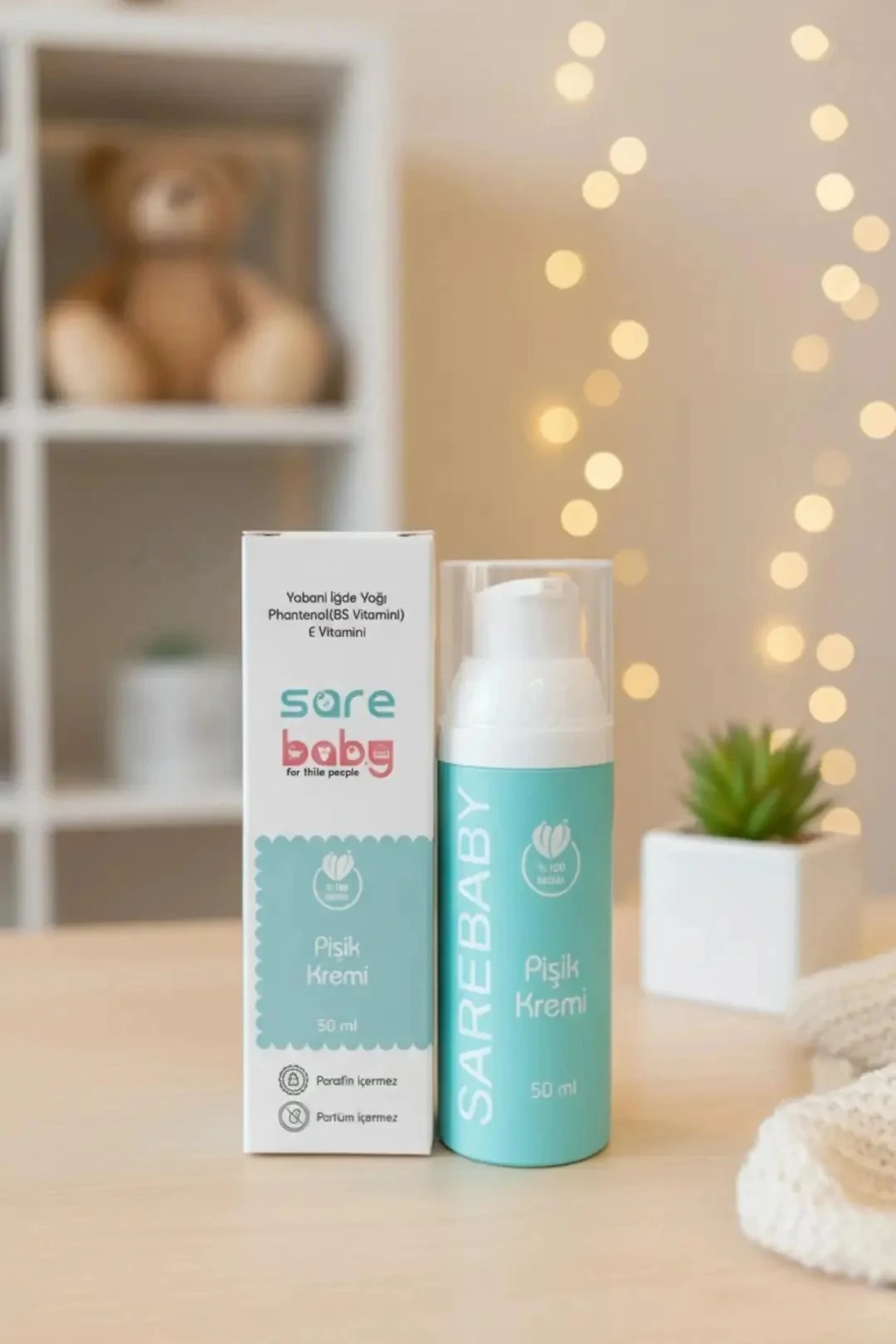 Bebek Pişik Kremi %100 Doğal 50 ml