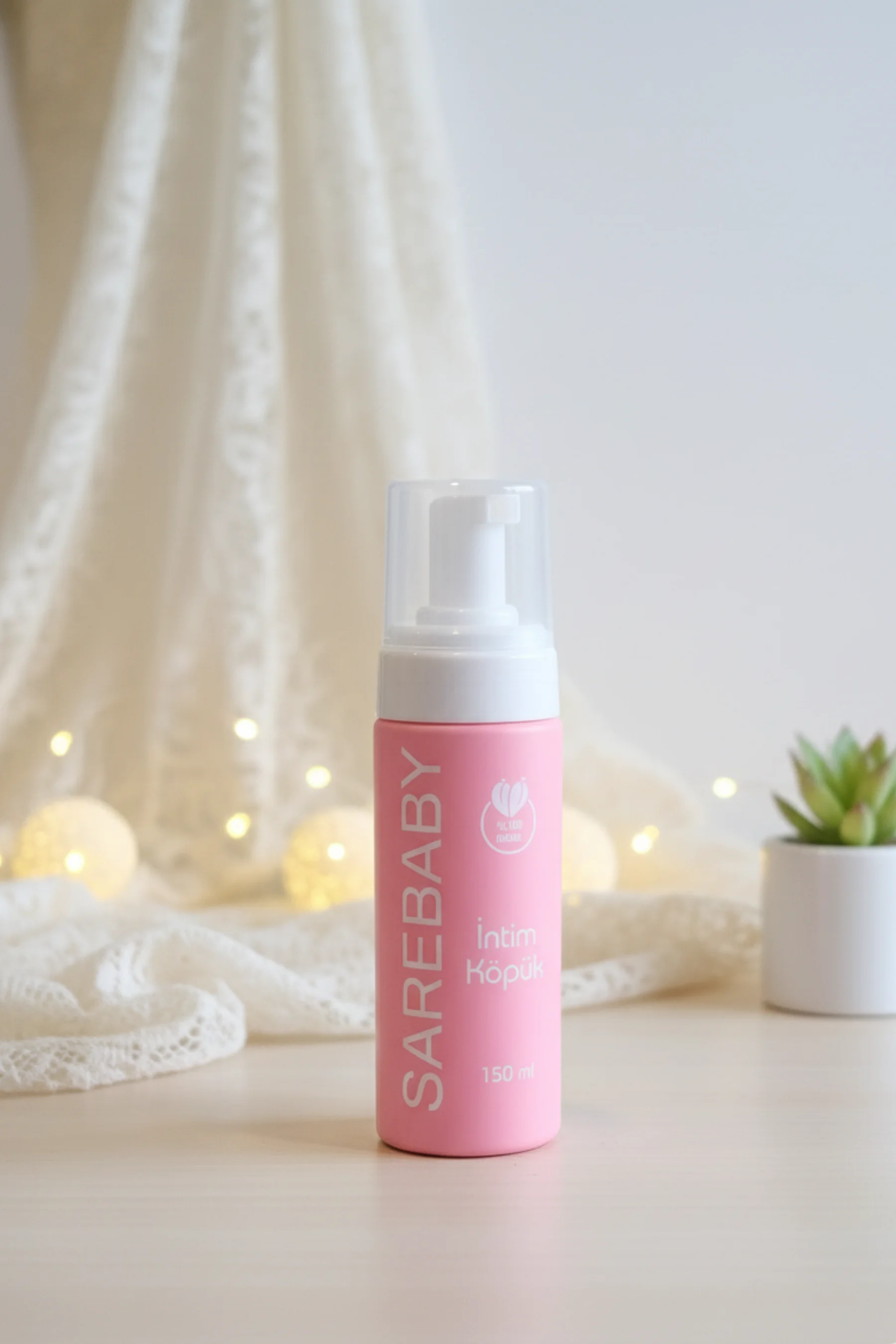 İntim Temizleme Köpüğü %100 Doğal Ph Uyumlu 150ml