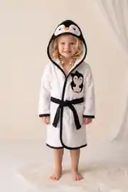 Sarebaby Lonely Hero™ Çocuk Bornozu Doğal Pamuklu