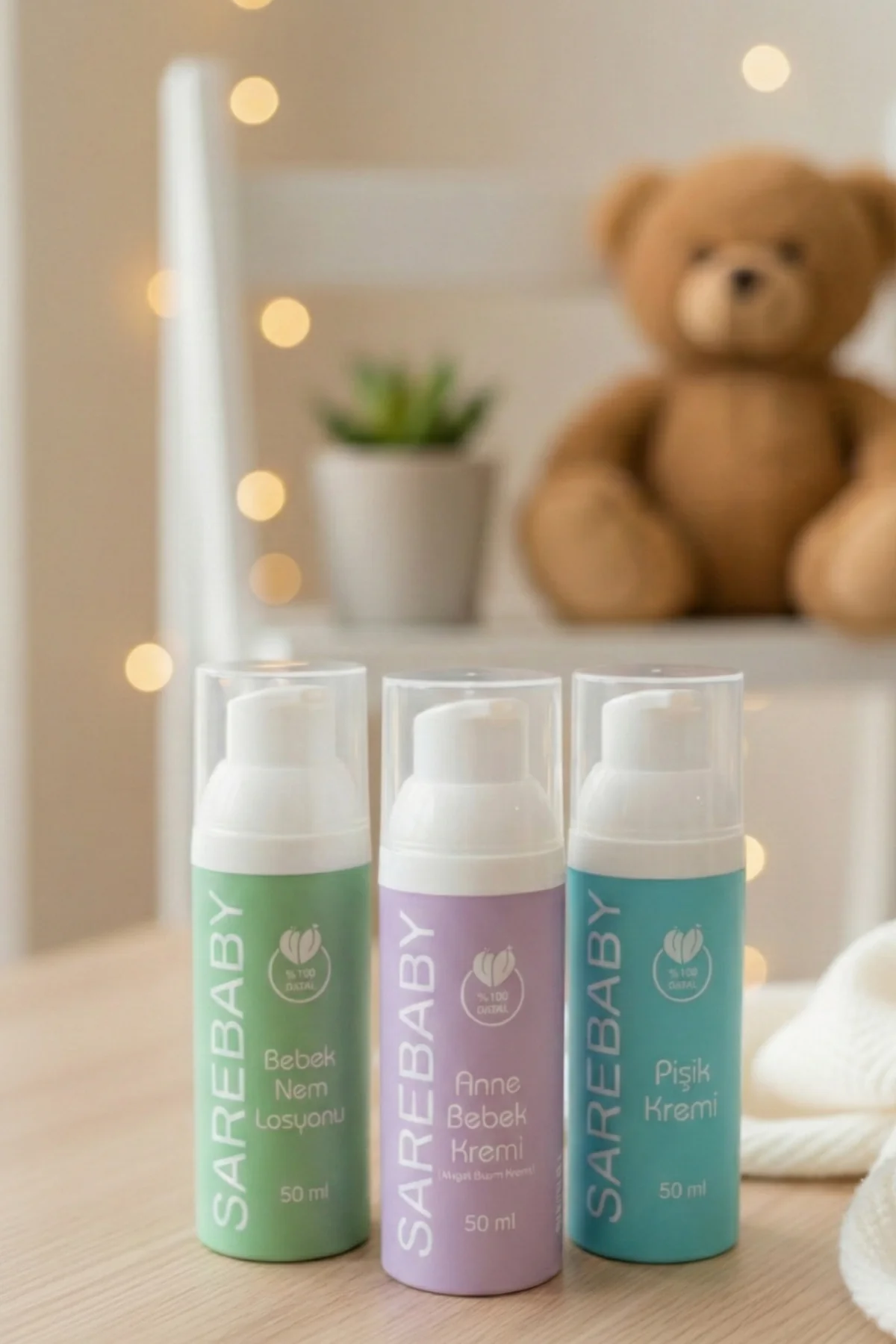 Bebek Bakım Seti %100 Doğal Avantajlı Set