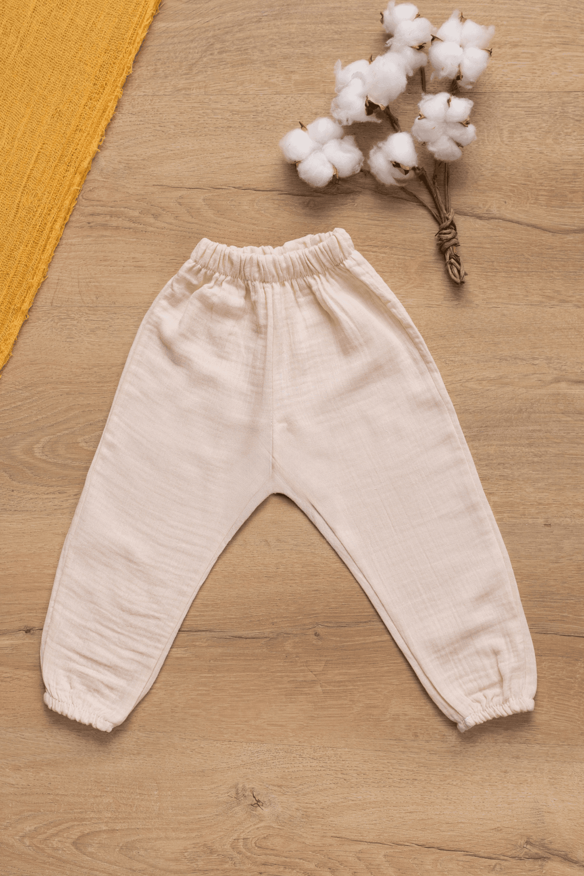 Müslin Bebek Takımı Bağcıklı Model